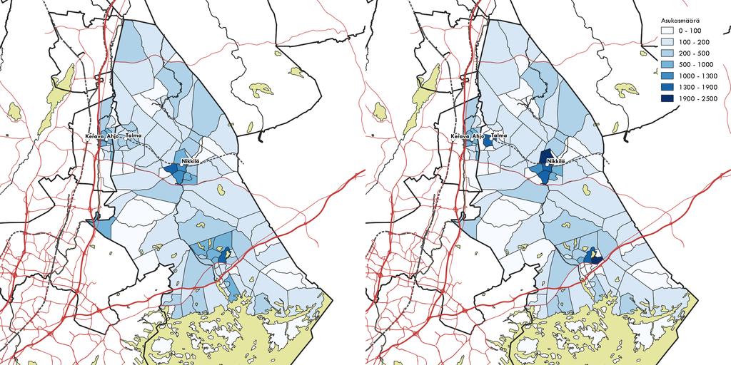 Asukkaat 2030 Trendi 3 % 2030 Sipoo 3 % 2030 13