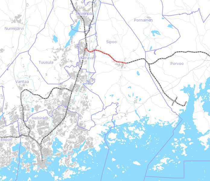 Työn tavoitteet Selvityksen tehtävänä oli päivittää vuonna 2015 laadittu Kerava Nikkilä-radan henkilöliikenteen tarveselvitys*, tarkentaa lyhyen aikavälin bussivaihtoehdon suunnittelua sekä tuottaa