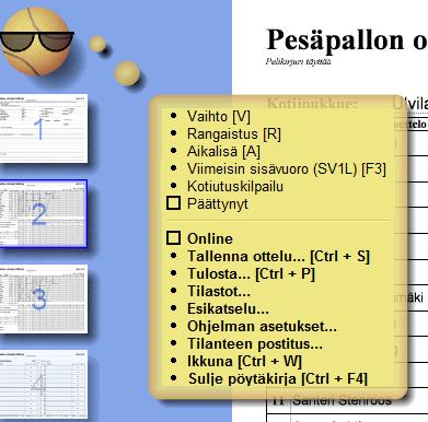 Tämän jälkeen aukeaa alla oleva näkymä ja aloitetaan vierasjoukkueen pareista. Yleensä se joukkue, joka aloittaa supervuoroparin sisällä, aloittaa myös kotiutuskisan sisällä.