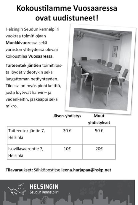 HELSINGIN SEUDUN KENNELPIIRI 40 VUOTTA! 40 vuotta pääkaupungin koiraharrastuksen hyväksi. Toiminta on kehittynyt koko ajan.
