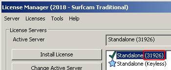 ASENNUSOHJE sivu 3 Jos olet jo saanut SURFCAM 2018 version toimimaan voit jatkaa suoraan kohdasta Postprosessorin päivitys ja asennus, tai jos sinulla on jo SURFCAM CLS salasana, asenna se kuten