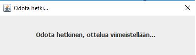 Jos sarjassa jaetaan palkintoja (Liiga tai Mestis), niin Lisäasetukset - sivulla on paikka tallennuksille. d.