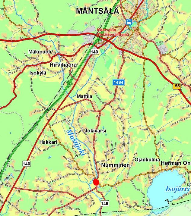 1 PERUS-JA TUNNISTETIEDOT 1.1 Tunnistetiedot Osayleiskaavamuutoksella muutetaan Numminen-Onkimaan osayleiskaavaa Nummisten vanhan koulun osalta. Osayleiskaavamuutoksen nimi on Andersbergin koulu.