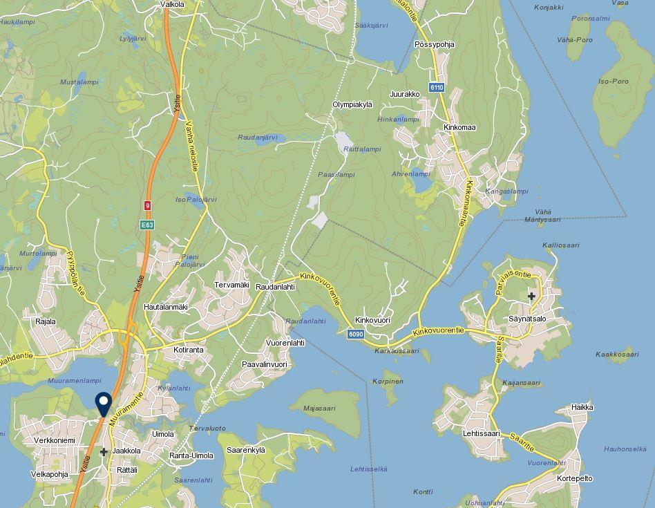 MUURAME K ORTTELIT 1202 JA 1203 A SEMAKAAVAN MUUTOS OSALLISTUMIS- JA ARVIOINTISUUNNITELMA Muuramen Kinkomaan alueen asemakaavan muutos, joka koskee kortteleita 1202 ja 1203 sekä katualuetta.