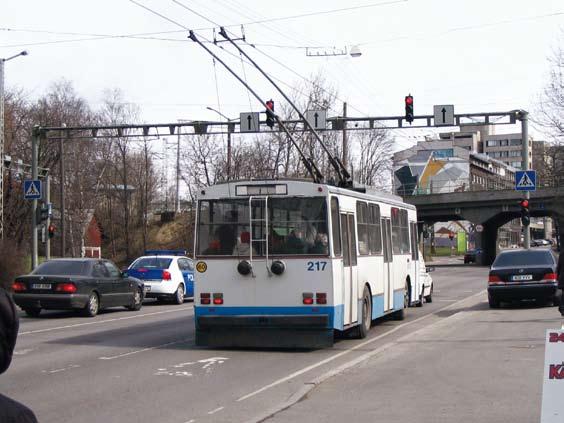 Linjat vuonna 2006: 1 Kaubamaja Mustamäe tee Mustamäe 2 Estonia Sõpruse Puiestee E.