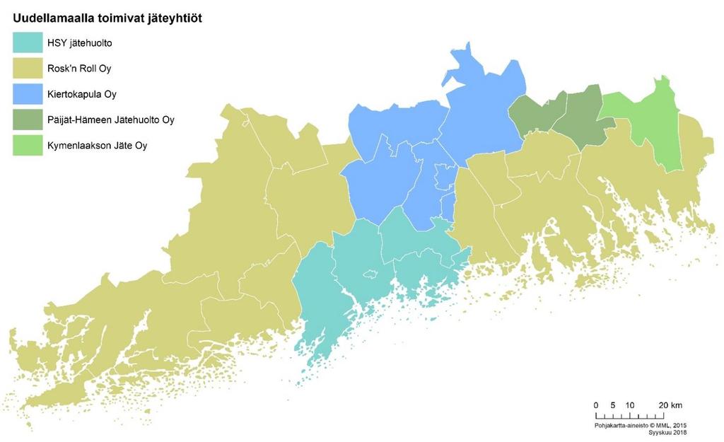 5.6.4 Jätehuolto Lähtökohdat Jätelainsäädäntö on uudistettu 2010-luvulla lähes kokonaisuudessaan.