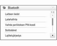 Bluetooth-yhteys Bluetooth on radiostandardi esimerkiksi matkapuhelimien, älypuhelimien tai muiden laitteiden langatonta yhteyttä varten.
