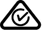 Sertifikaatti Australiaa varten Tämän tuotteen säädöstenmukaisuusmerkintä RCM (Regulatory Compliance Mark) osoittaa, että tuote on asianmukaisten Australian säädösten mukainen.