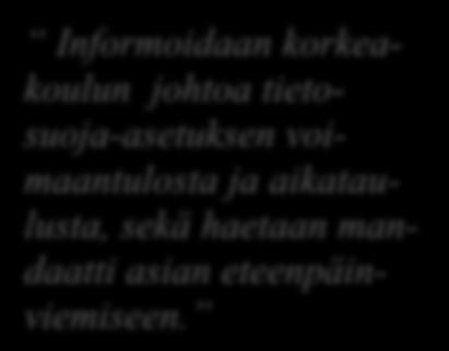 Samoin 13 % vastauksista voitiin kategorisoida tietohallinnon palveluiden kehittämiseen, eli esim. uudet palvelut, henkilöstömuutokset, resursointi ja keskitys.