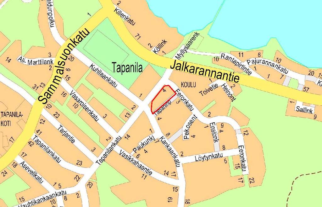 OAS A-2761 2 (7) Maankäyttö- ja rakennuslain 63 mukainen Osallistumis- ja arviointisuunnitelma (OAS) Asemakaava ja asemakaavan muutos A-2761 Jalkaranta, Tapanilankatu 6 ALOITE/HAKIJA Asemakaava