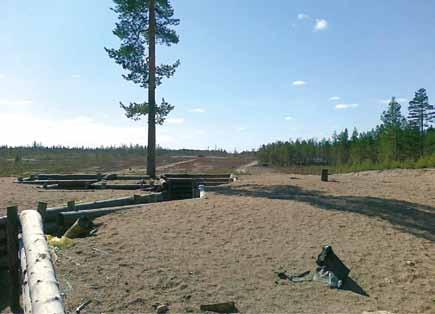 Kuva: Kari Koponen Sinkoammuntapaikka. Ympäristöselvityksessä arvioidaan toimintojen vaikutusta ympäristöön.