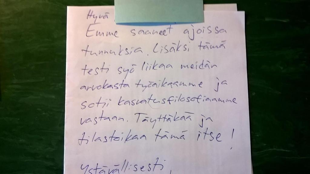 Muutosresistanssi eli työtämme