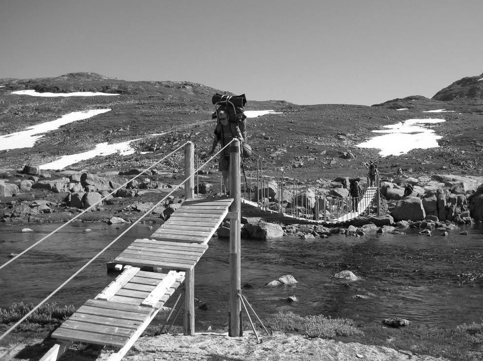 juhlamatka tehtiin Norjan Hardangerviddalle.