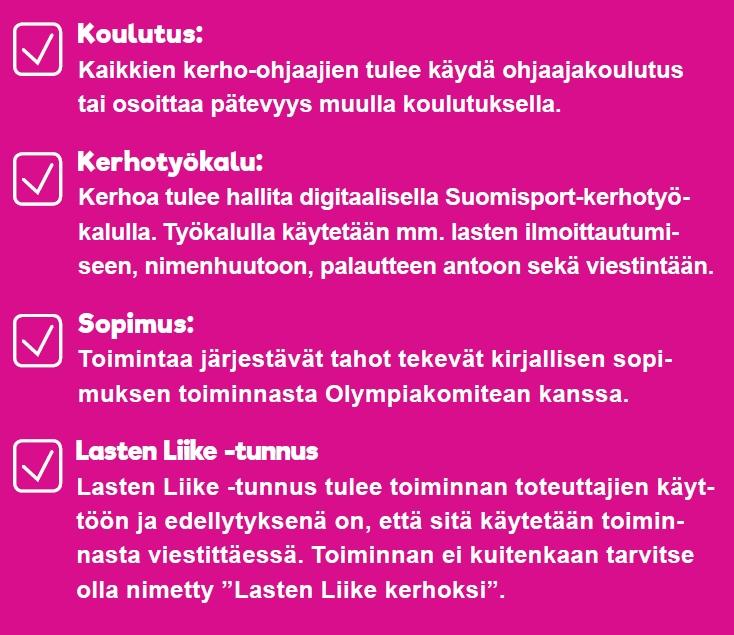 Olympiakomitean kanssa toukokuussa