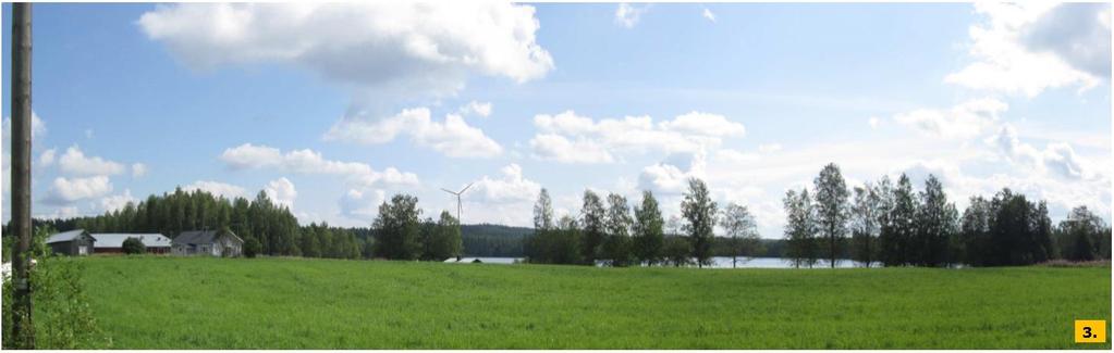 14/32 länsi- ja koillispuolelle. Loma-asutusta on tiheimmin suurempien järvien rannoilla.