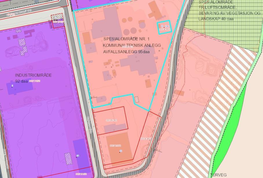 Kuva 21. Øra Industrial Area kartalla Useat ympäristöalan yritykset ovat sijoittuneet Øraan juuri viime vuosina. Ympäristöön keskittymisellä on kuitenkin pitkä historia.