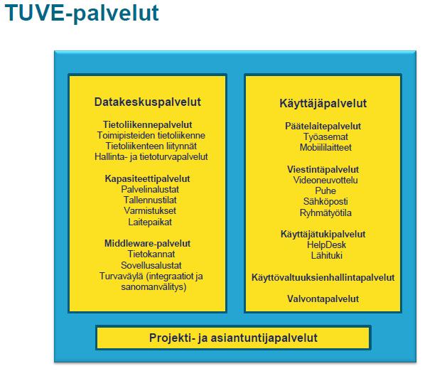 TUVE- palvelut Tavoitetilassa