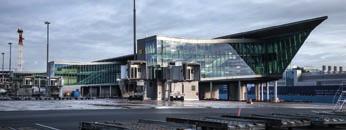 rakennusvaihe. Kesällä 2016 valmistui noin 3500m 2 laajuinen porttiodotusalue, joka palvelee non-schengen-lennoille lähteviä matkustajia. Koko laajennus on pinta-alaltaan noin 75 000m 2.