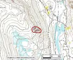 Asu/rakenne: Liuskeinen, täplikäs Korkeus: Z alin 230 m, Z ylin 270 m Maanomistus: Metsähallitus Mitat/pinta-ala: 250 m x 200 m/n.