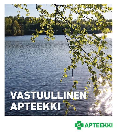 Lääkehoidon päivän apteekkikampanjan materiaali.
