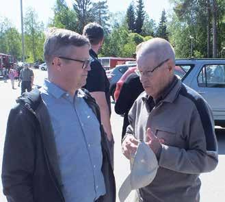 Iin Energian toimitusjohtaja Kari Kuusela kuvaa Iin Energiaa virkeäksi ja energiseksi satavuotiaaksi.