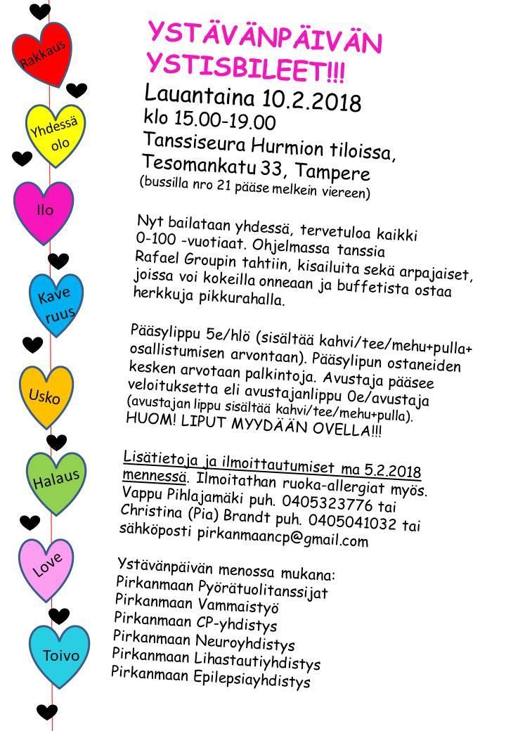 13.2. klo 18:00 JORMA LAHIKAISEN ILTA. Vierailijana Epilepsialiiton yhteisövalmentaja Jani Takkunen. Alueemme yhteisövalmentaja Jorma Lahikainen jää eläkkeelle tulevana kesänä.