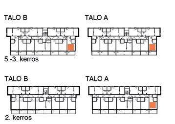 krs A14, 3. krs B76, 4.