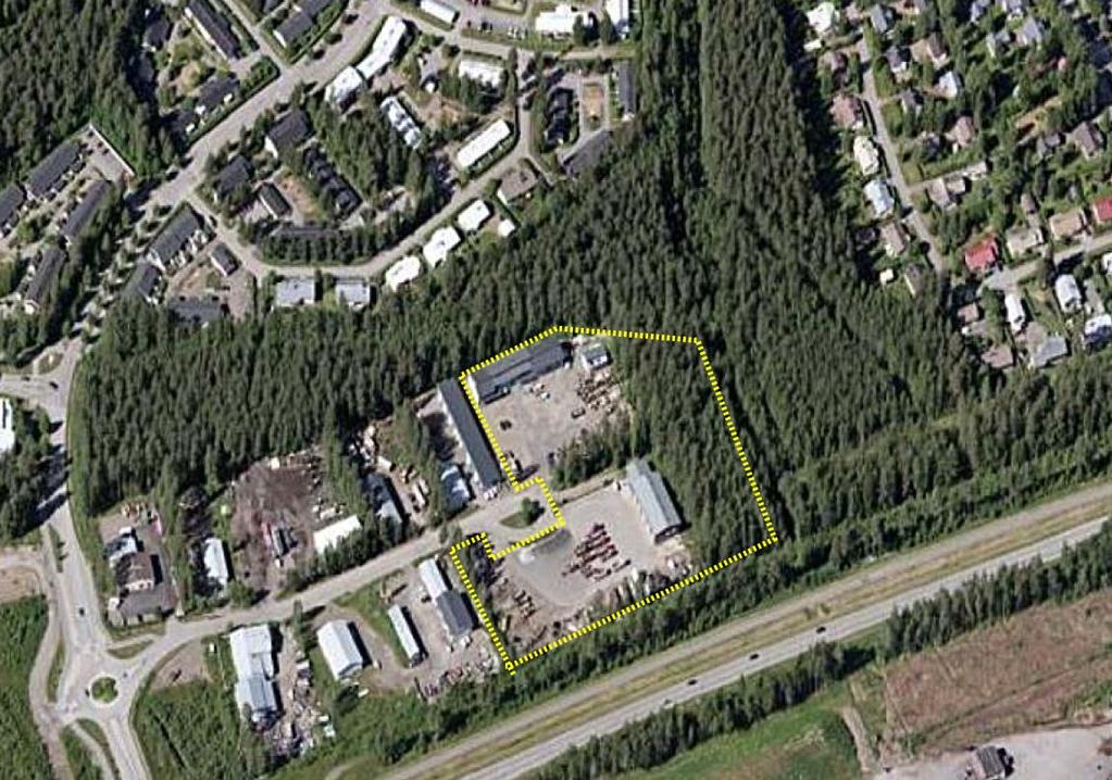 LÄHTÖKOHDAT 4 1.1 SELVITYS SUUNNITTELUALUEEN OLOISTA 1.1.1 Alueen yleiskuvaus Kohde sijaitsee Karsikon kaupunginosan eteläosassa.