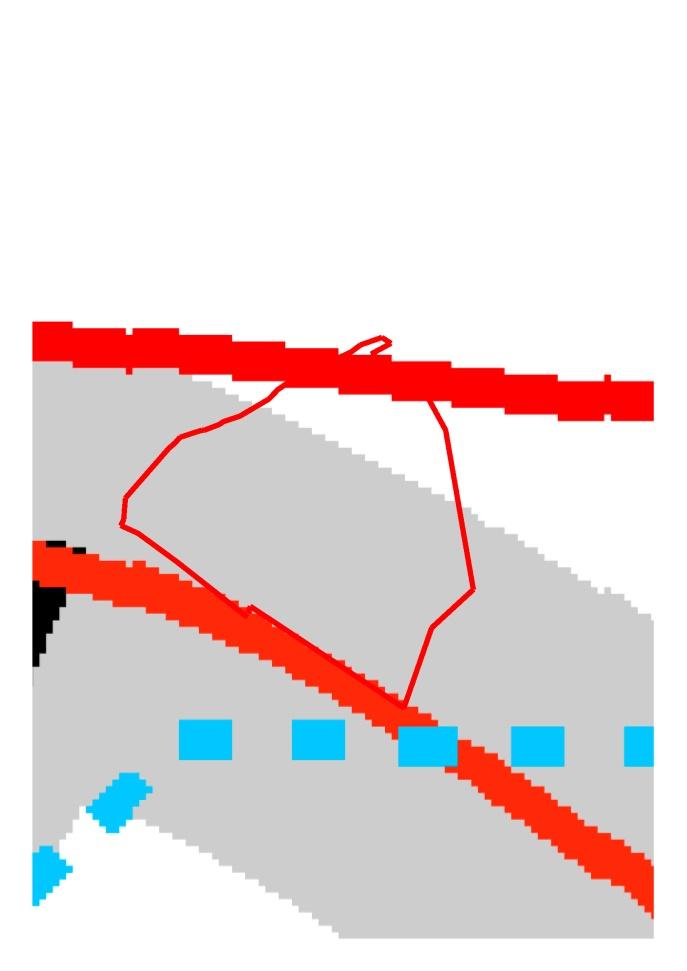 12 Alue kapealla punaisella viivalla Hollolan strategisen yleiskaavan kartalla Ympäristövaikutukset 5/5.