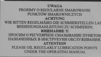 käyttöä B Ennen huoltoa sammuta traktorin moottori ja poista avain virtalukosta C