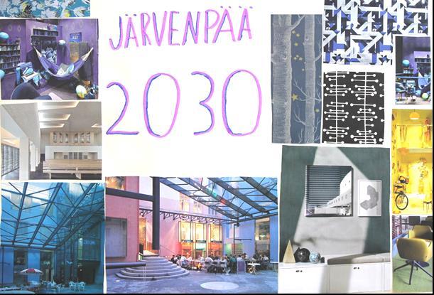 Tulevaisuuskuva 1 Vetovoimainen resurssiviisas kaupunki - LASTEN JA NUORTEN AJATUKSIA - Tyylikästä arkkitehtuuria Järvenpää on moderni, turvallinen ja viihtyisä kaupunki.