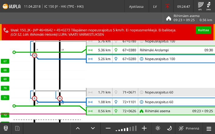 1. Yleistä KUPLA-sovelluksesta Sivu 8 Esimerkkejä KUPLAn näkymistä 1.