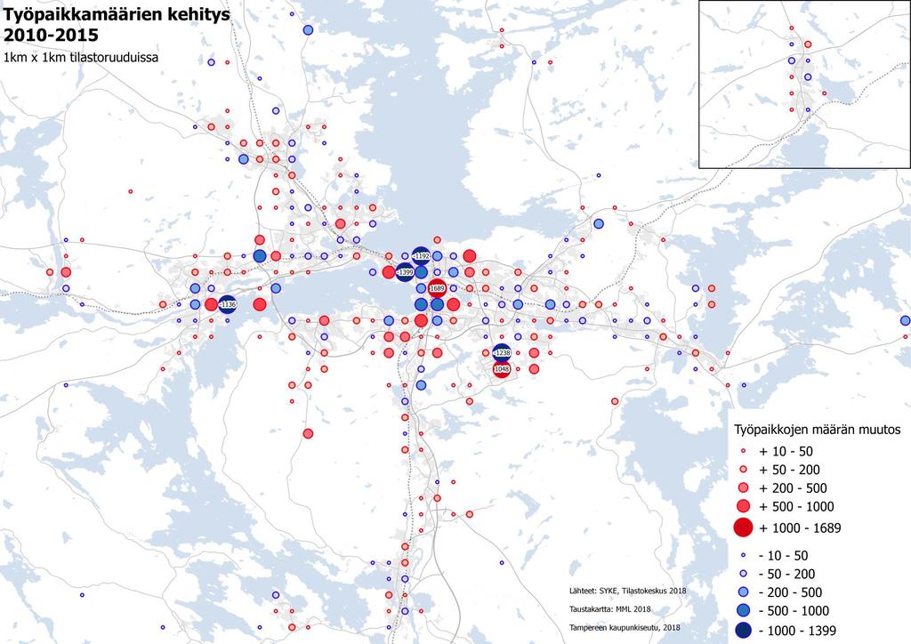 Työpaikkamäärien