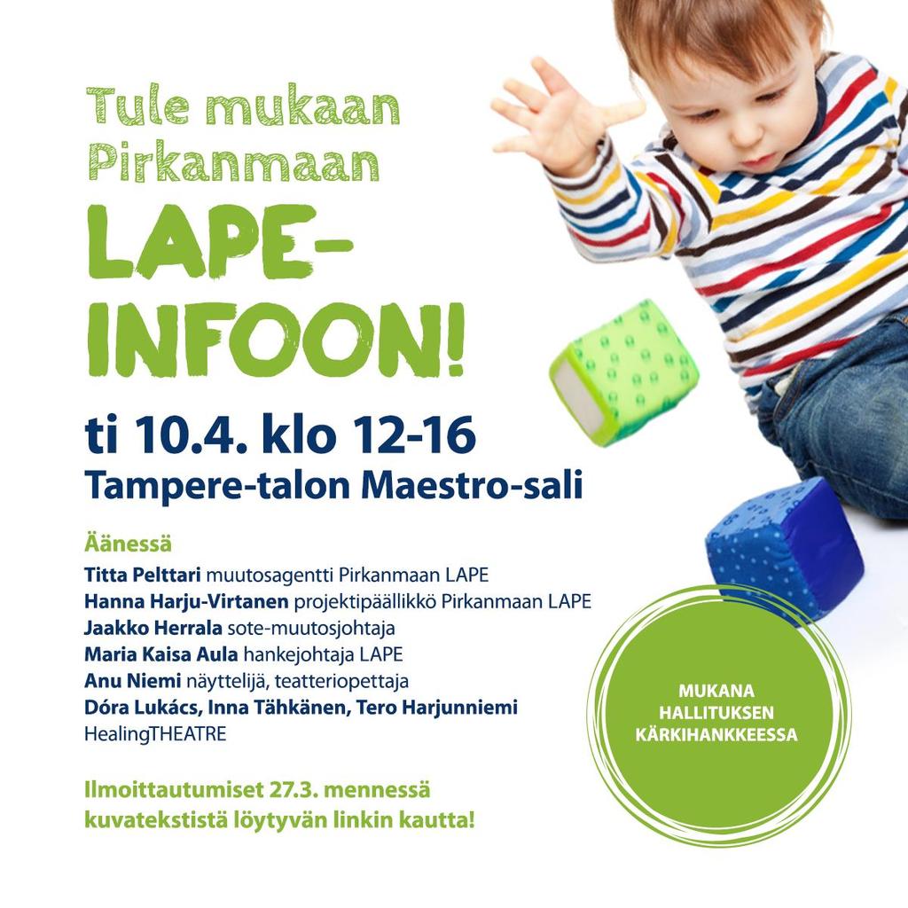 Tilaisuus on täysi, mutta tilaisuus striimataan Tilaisuuteen ovat tervetulleita kaikki kuntien, järjestöjen, seurakuntien ja yritysten työntekijät sosiaali- ja terveyspalveluista,