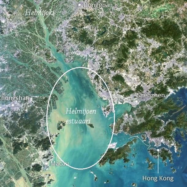 Helmijoen estuaari ja Hong Kong Historiaa ja pankkeja Pidin Suomen Fengshui -yhdistykselle maaliskuun kuukausiluennon Kiinan kiertomatkaltani.