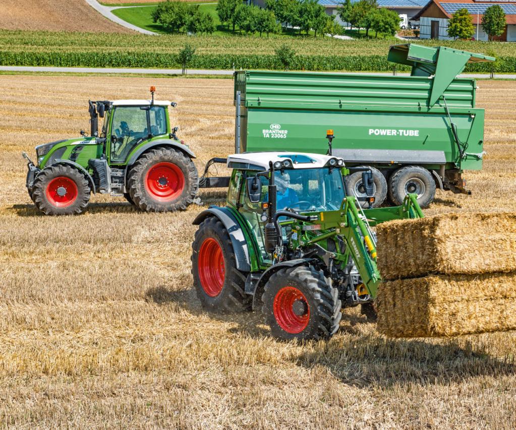 FENDT 200 VARIO: AJONEUVOKONSEPTI Aidosti suuri ei tunne rajoja.