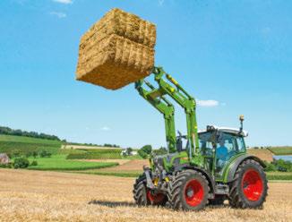 Caroetukuormaajan mitoitus ja teho on suunniteltu alusta lähtien kompaktin Fendt 200 Vario -traktorin tarpeisiin.