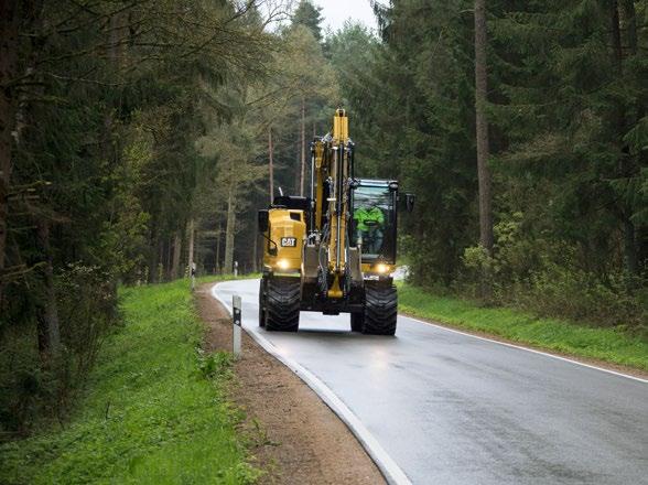 Helpompaa kuin koskaan Pyöräalustaisilla kaivukoneillamme työskentely on vertaansa vailla.