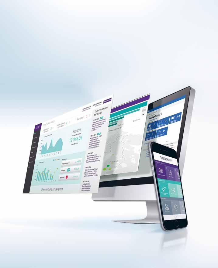 OHJELMISTOT JA DIGITAALISET PALVELUT ONLINE APP BUSINESS INTELLIGENCE ERP CRM KUMPPANUUS- RATKAISUT TIETOVÄYLÄ Monipuoliset taloushallinnon ohjelmistot ja pitkälle automatisoidut sähköiset prosessit