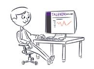ONLINE Talenom Online on pk-yrityksen sähköinen taloushallinnon keskus, jota käyttää aktiivisesti yli 11 000 henkilöä.