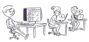 Voit itse muokata raportit niin, että näet tuloksen vain valitsemasi projektin tai tulosyksikön osalta. Talenom Onlinen ansiosta pysyt aina ajan tasalla!