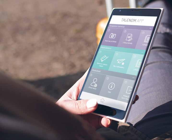 APP Ota Talenom Appilla kuitista kuva ja heitä kuitti pois vaikka saman tien! Talenom App uudistaa kirjanpitoaineiston toimittamisen. Ei enää vaivalloista kuittien keräilemistä ja säilömistä.