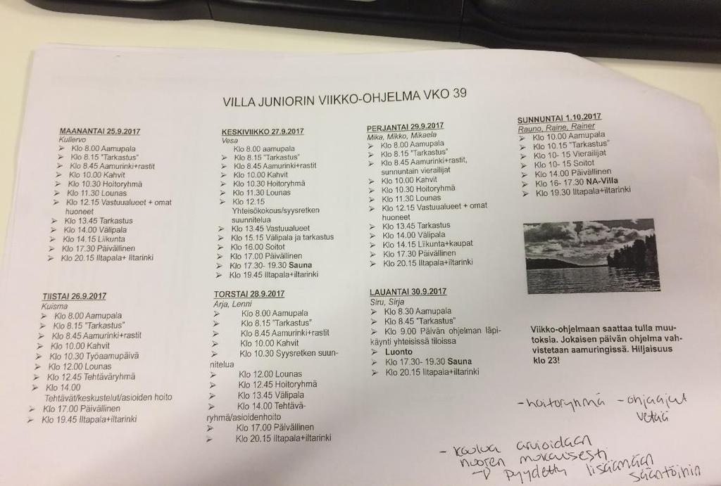 4 / 15 Lapsen tyttö/poikaystävät eivät tarkastuksella käytyjen keskustelujen mukaan saa vierailla yksikössä.
