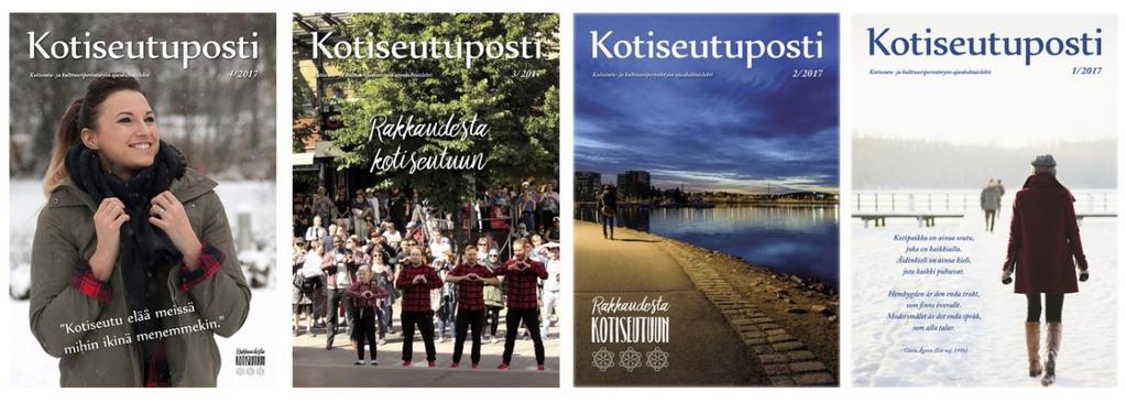 töpäällikkö Liisa Lohtander. Kotiseutuliitto julkaisi joulukuussa kaikki maakuntalaulut karaokeversioina.