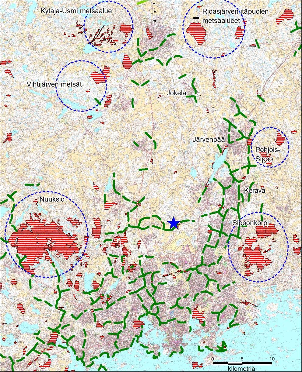 Jos populaatioiden välillä ei tapahdu yksilöiden siirtymistä, pelkästään sattuma (kuten metsäpalo) voi silloin hävittää koko populaation.