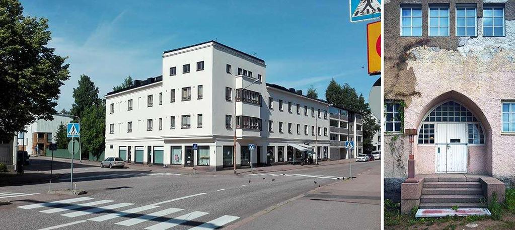 Kivisalmi erottaa Hovinsaaren ja Kotkansaaren. Kuvassa poikittain kulkeva Kotkantie on alueen keskeinen väylä.
