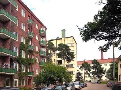 1920-luku / 1950-luku Paikallisesti merkittävä RKY 09 MK 08 KYM 92 Yhtenäinen 1920- ja 1950-luvuilla rakennettujen OYK 96 x kaupunkikerrostalojen umpikortteli.