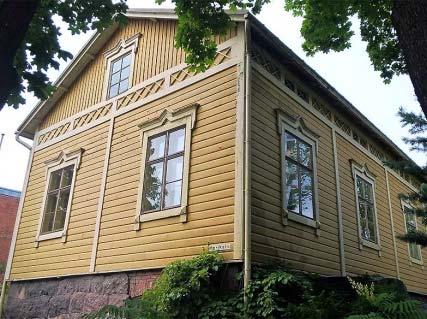 1895 Maakunnallisesti merkittävä RKY 09 300011 P. O. Nyman MK 08 11.0 300386 Puu KYM 92 11. 305976 Edustava tyypillinen 1800-luvun lopun kaupunkitalo. OYK 96 11. 304199 Kertaustyylit 4.