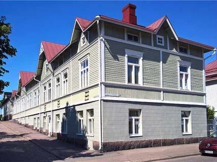 1911 Maakunnallisesti merkittävä RKY 09 300505 J. N. Waltari MK 08 40.0 301696 Puu KYM 92 40. Mielenkiintoinen pitkä jugend-tyylinen asuinrakennus 1900- OYK 96 26.