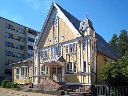 1923 Paikallisesti merkittävä RKY 09 300204 John Halleen MK 08 300264 Puu / kivi Rapattu maanpäällinen kellariosa sekä kertaustyylinen yläosa.